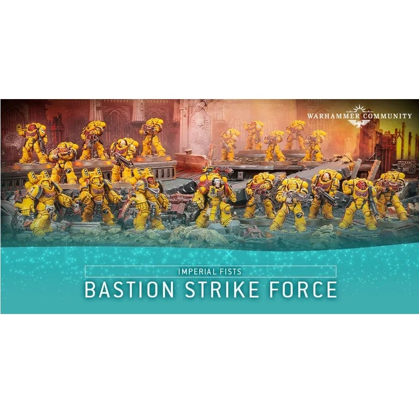 GW SM - Imperial Fists : Battleforce Bastion Strike Force | Five