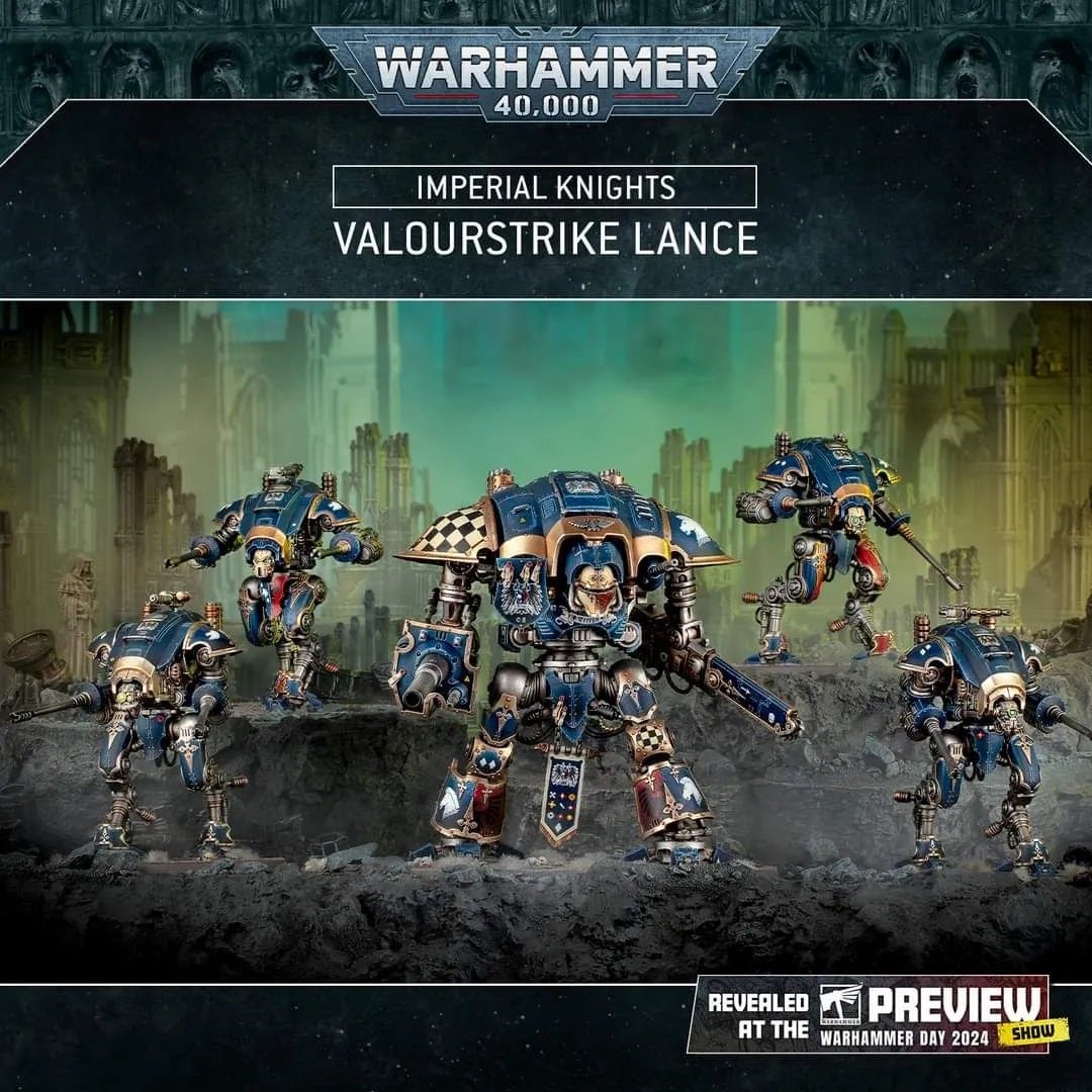 GW Knights : Battleforce Valourstrike Lance Box Set